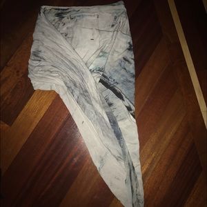 Helmut Lang Asymmetrical Wrap Skirt
