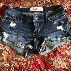 Hollister Low-Rise Denim Short-Shorts