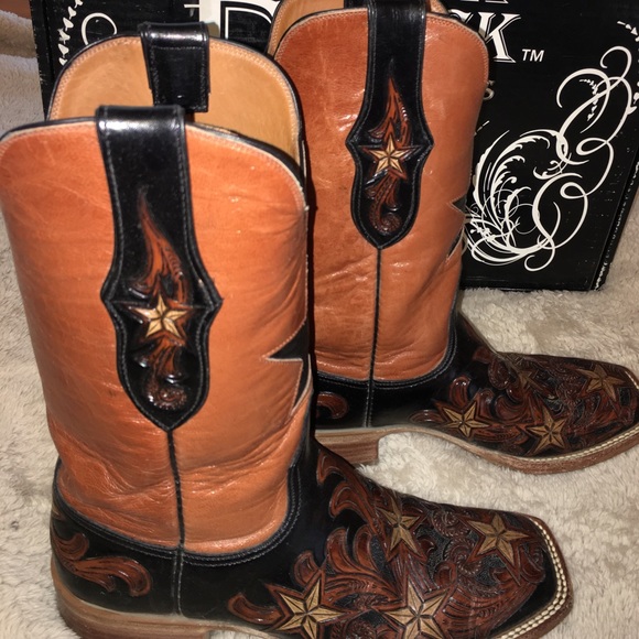 blackjack hand tooled boots