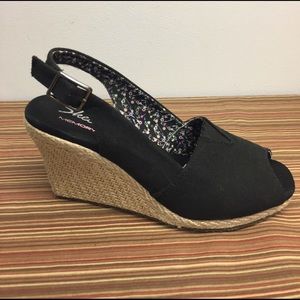 Skechers peep toe sandal