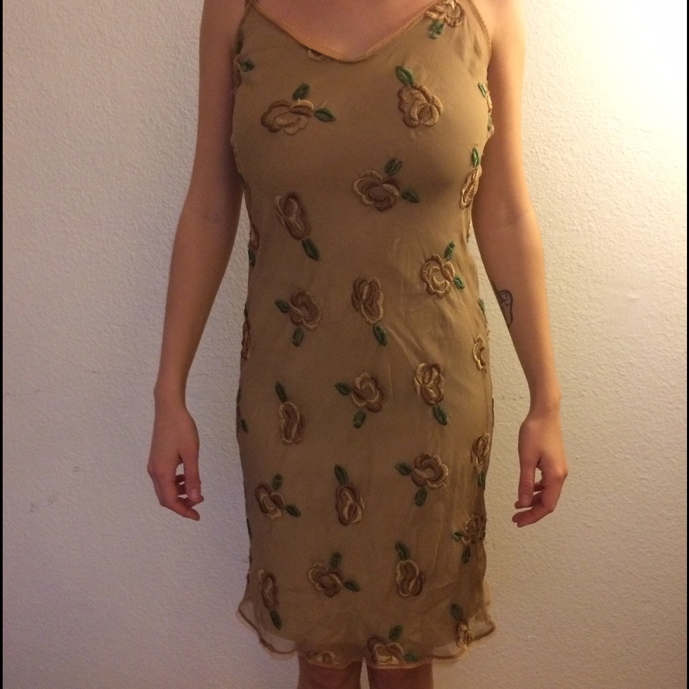 Vintage Betsey Johnson floral dress