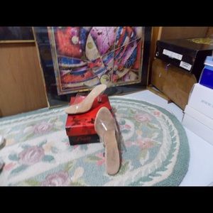 Sexy slip on heeled sandal