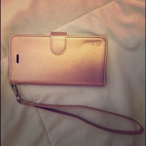 Rose Gold Phone Wallet/Case