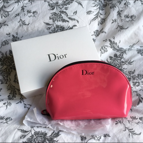 Dior Handbags - Pink Dior Makeup Bag