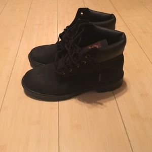 Black WaterProof Timberlands