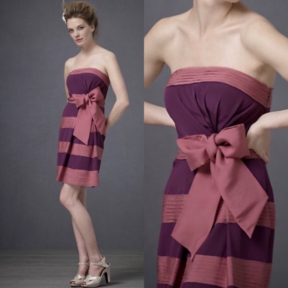 Anthropologie Dresses & Skirts - Anthropologie Hitherto Strapless Tiered Silk Dress