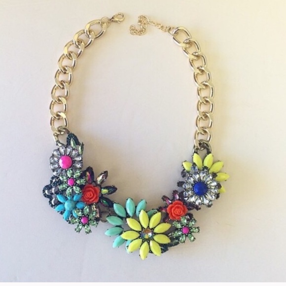 Neon Statement Necklace! - Picture 2 of 4