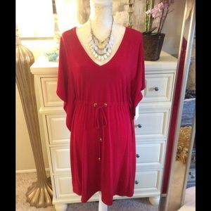 Red Calvin Klein Dress