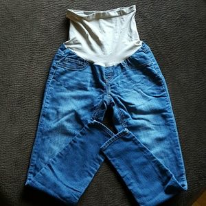 Indigo Blue maternity jeggings