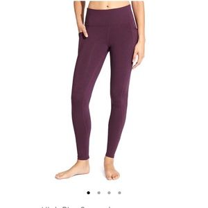 Athleta High Rise Space Dye Chat to Town Tight