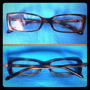Authentic Tiffany TF2035 tortoise glasses