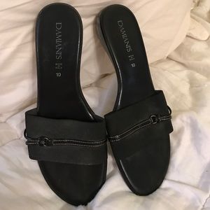 Black sandals