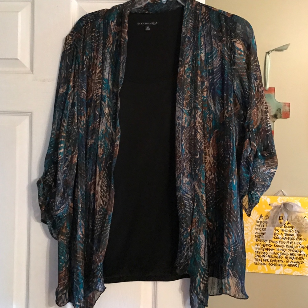 Nwot shirt and cover joined combo