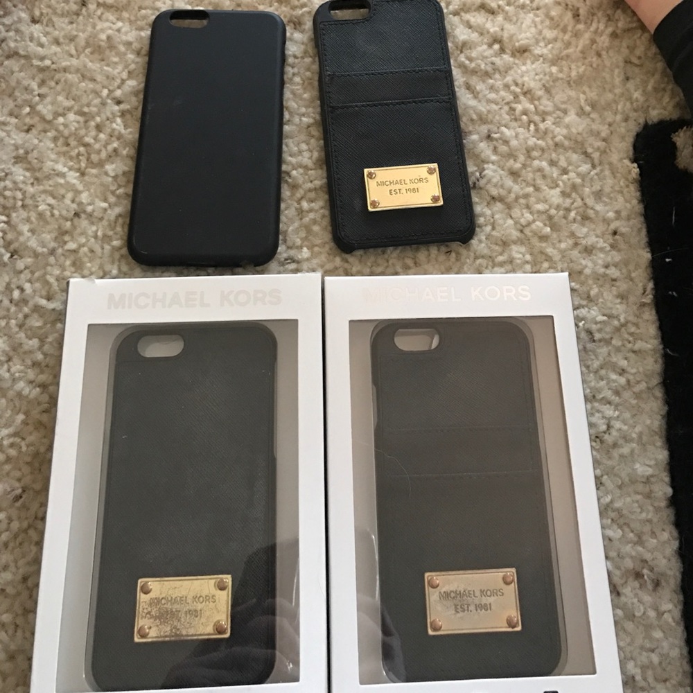 Black Michael Kors Cases iPhone 6