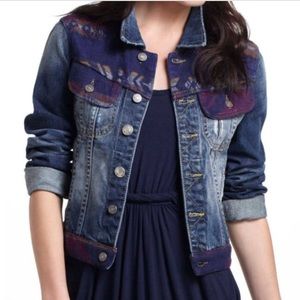 Anthropologie Artisan de Luxe Rancher Denim Jacket