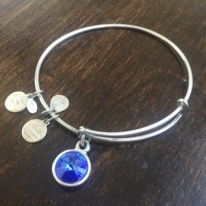 Sapphire gem Alex and Ani