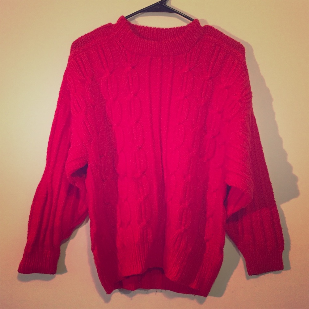 Vintage Cable Knit Sweater