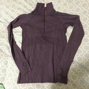 Lululemon swiftly half zip size 8