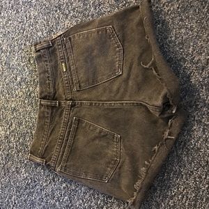 Black high waisted demon shorts!