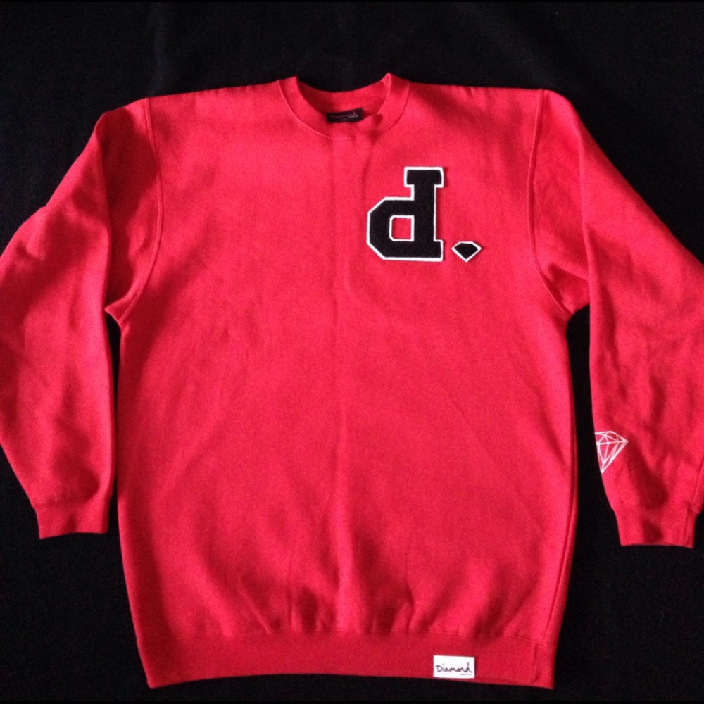 Diamond supple company crew neck sweater