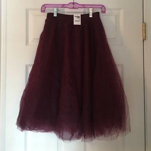 Tulle skirt!