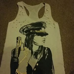 Police lady Tank
