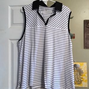 Tank top with collar in great condition