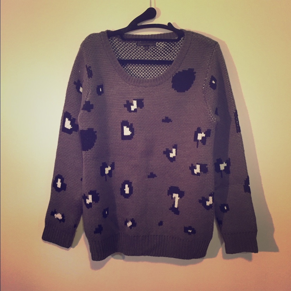 Leopard Spots Sweater
