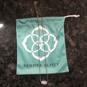 Kendra Scott Elisa Pendant Necklace, Light Blue