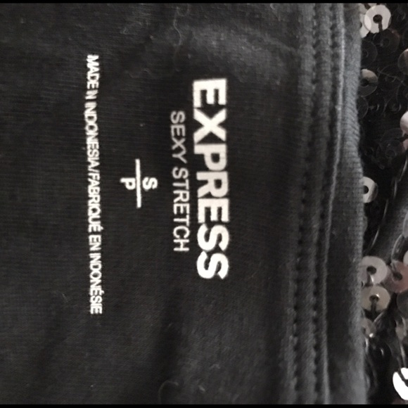 Price drop! Express Sexy Stretch Sequin Bandeau - Picture 3 of 4