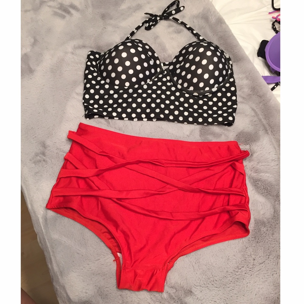 NWOT high waisted bikini