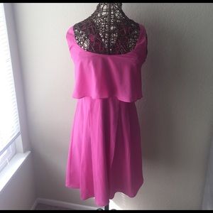 Jessica Simpson Hot pink dress