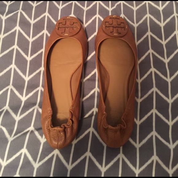 Tory Burch Shoes - Tory Burch Leather Flats