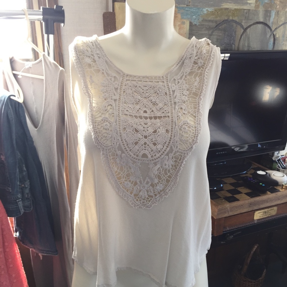 Forever 21 Lace Tank Top