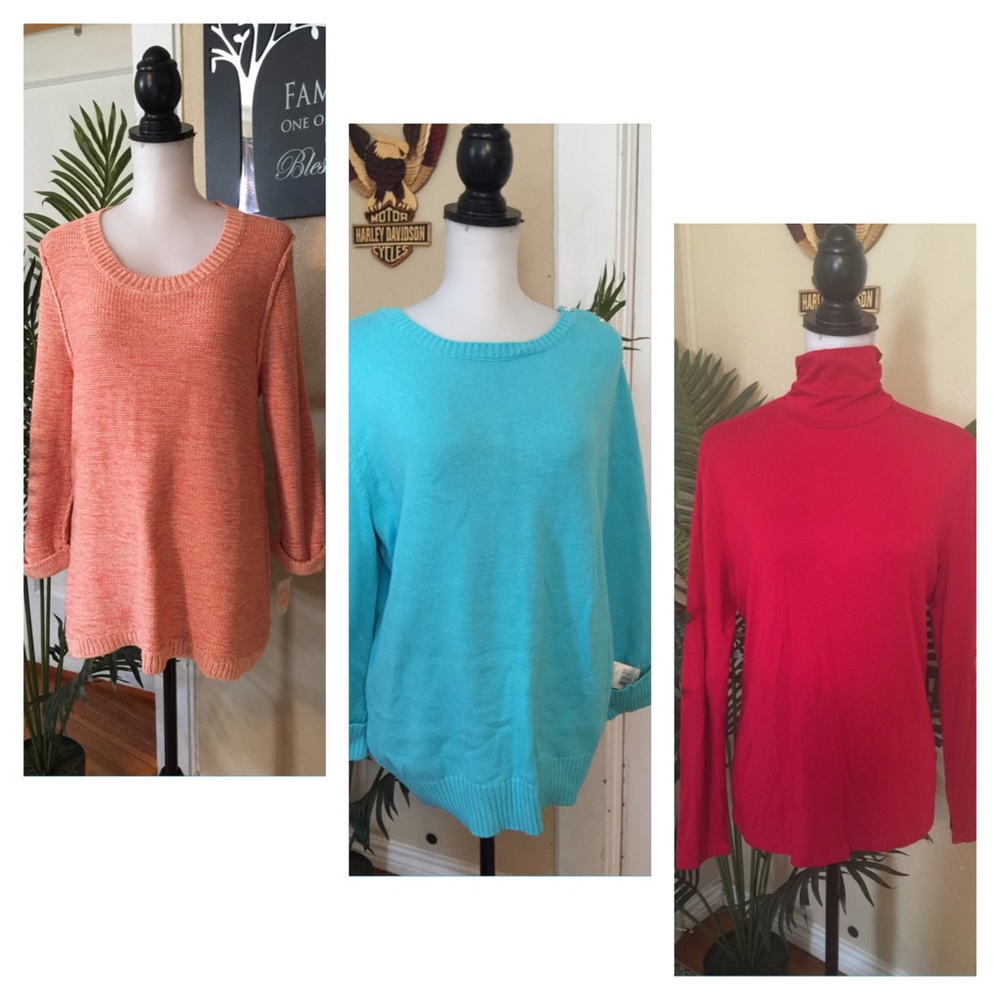 2 Long Sleeve/blue orange