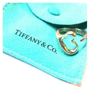 Tiffany & co. Elsa Peretti open heart ring