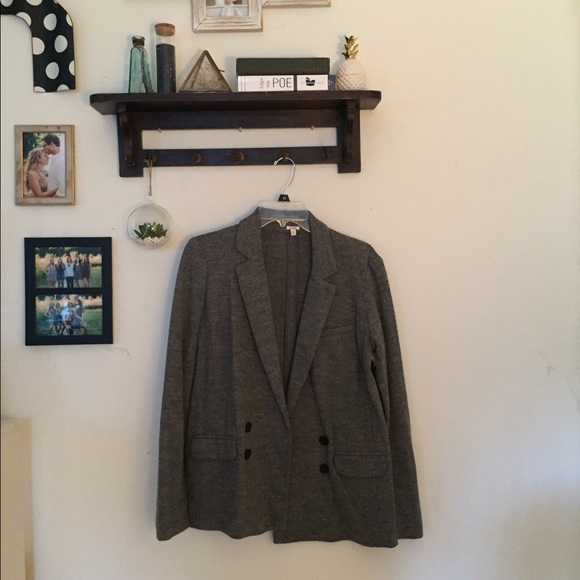J. Crew Jackets & Blazers - J. Crew grey blazer size 4