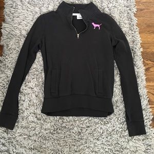PINK Victoria's Secret 3/4 zip pullover