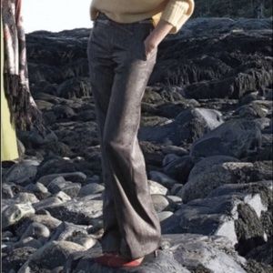 Anthropologie! Elevenses size 8  shimmer trousers