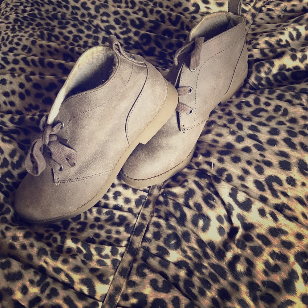 Rock and Candy by ZiGi- brown booties.