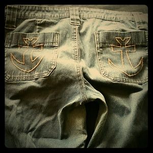 Capri anchor jeans