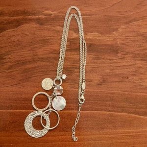 Fossil necklace 925 silver