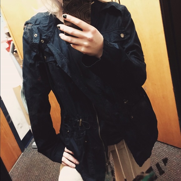 MICHAEL Michael Kors Jackets & Blazers - MICHAEL michael kors MK navy cotton jacket