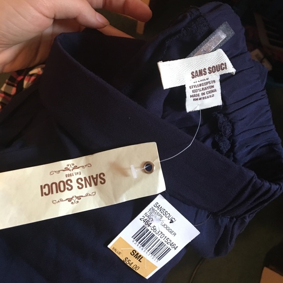 Sans Souci Tie ankle joggers - Picture 6 of 6