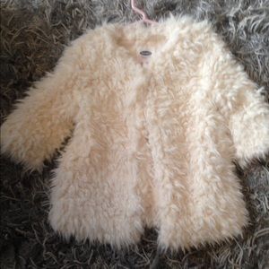 Faux fur oldnavy jacket