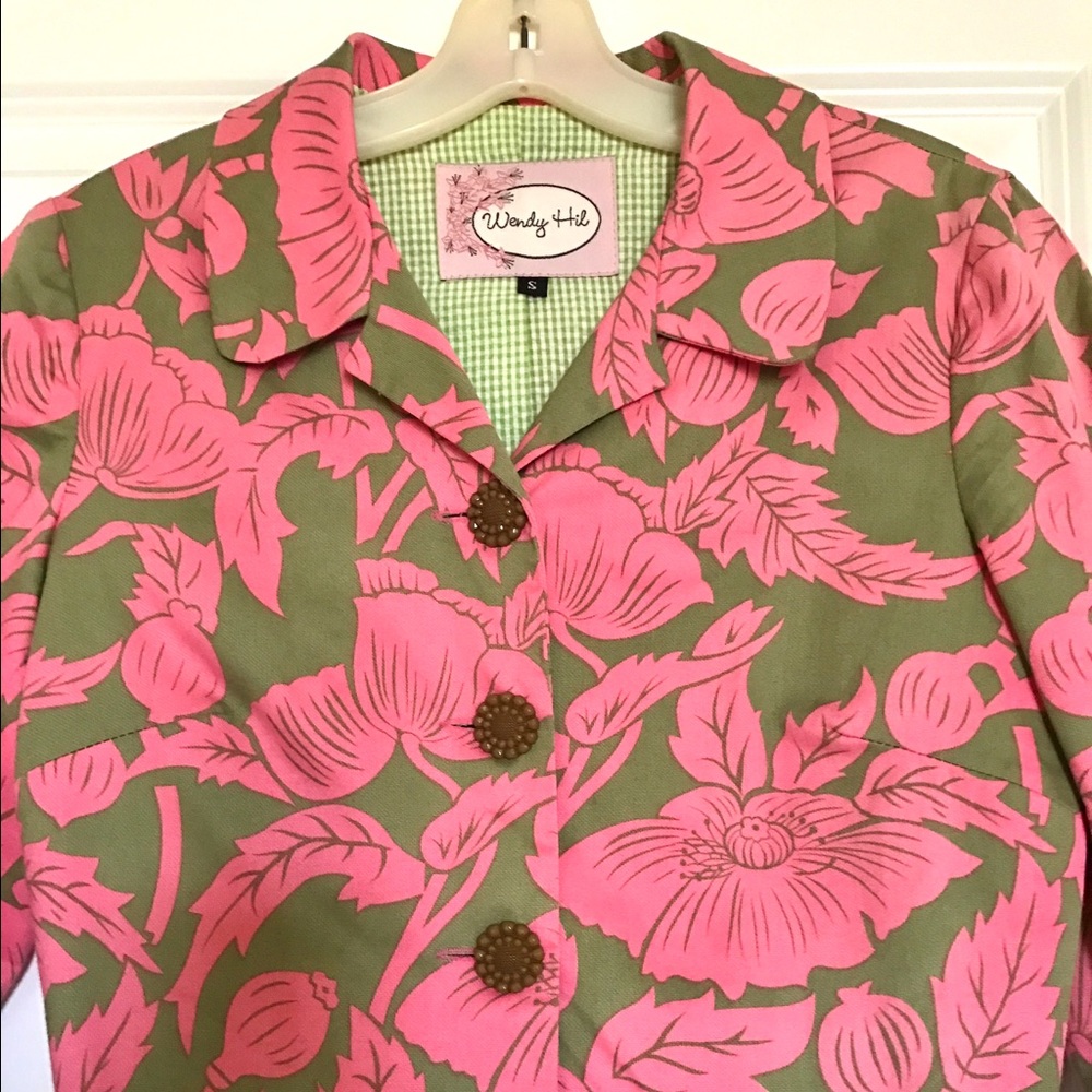 Wendy Hill floral jacket