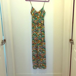 Tropical Maxi Dress