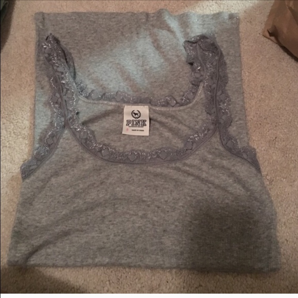 VS pink tank top