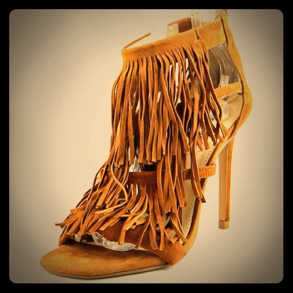 Steve Madden Shoes - Boho Chic Steve Madden Fringly Stilettos