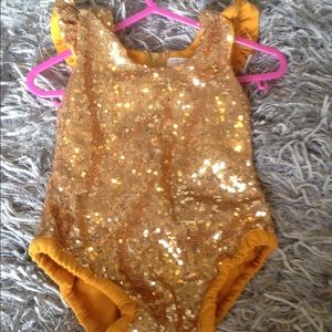 Gold Shimmer onesie